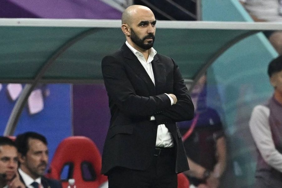 الركراكي: لا عتاب على اللاعبين.. سعداء بالمركز الرابع وسنواصل العمل 