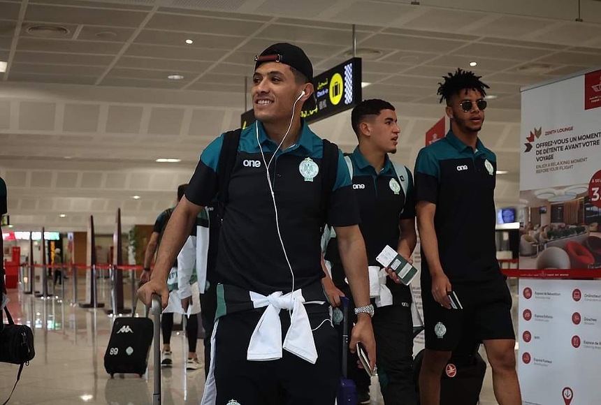 بعثة الرجاء تشد الرحال صوب القاهرة لمواجهة الأهلي وسط مجموعة من الغيابات