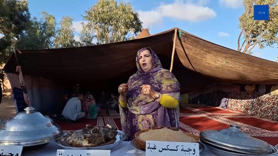 جمعية المرأة الصحراوية للتنمية المندمجة تنظم مسابقة للطبخ الصحراوي ضمن فعاليات موسم الطانطان